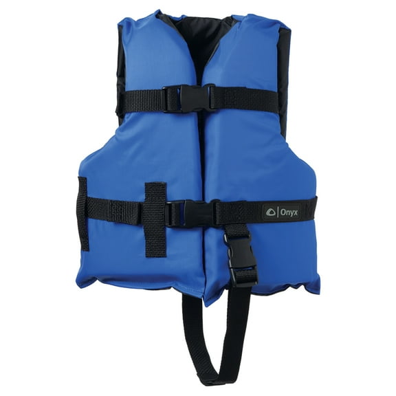 Onyx Nylon General Purpose Life Jacket - Child 30-50lbs - Blue | Bundle of 5