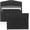 Black, variant on Document File Folder, Thin PU Leather A4 Envelope Folder File Document Organizer Storage Case, Filing Envelope Folder with Closure, Black