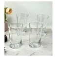 thumbnail image 3 of Oval Halo Acrylic Glasses Drinking Set of 4 Hi Ball (15oz), Plastic Drinking Glasses, BPA Free Cocktail Glasses, Drinkware Set, Plastic Water Tumblers, 3 of 6