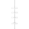 thumbnail image 1 of Boutique Home Adjustable Bathroom Corner Telescopic Shelf Shower Caddy, 1 of 4