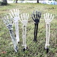 thumbnail image 4 of Halloween ground skeleton hand Halloween yard layout plastic ghost hand decoration skeleton props crafts, 4 of 6