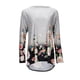 thumbnail image 2 of Camisetas de Mujer UKAP Estampado Floral Manga Larga Otoño Loose Fit Pullover Blusa Túnica, 2 of 5