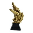 thumbnail image 1 of Estatua de cabeza de , decoración de escritorio, moderna, colección, escultura animal, figura de resina para estantería, hogar, dormitorio, o, 1 of 9