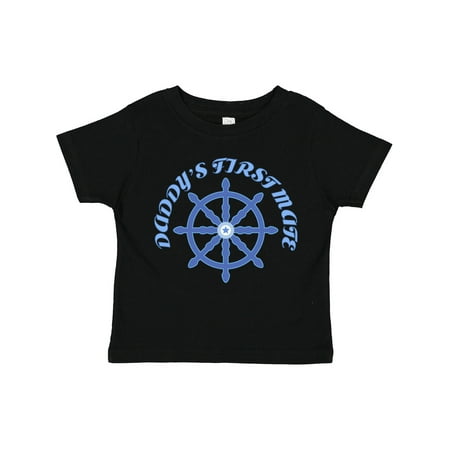 

Inktastic Daddy s First Mate Wheel Gift Toddler Boy Girl T-Shirt