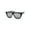 Black Silver Mirror, variant on Flat Top Mob Plastic Top Visor Sunglasses All Black