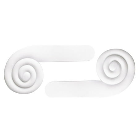 

1Pair New Reduce Noise Accessories Lightweight Silicone Enhancing Sound Volume Collector VR Ear Muffs WHITE