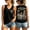 Black, variant on XMYRZ Women's T Shirts My Give A Damn is Broken Letter Print Tank Tops Too Old to Care Club Tees Funny Beach Blouse
