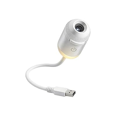 Mini Galaxy Projector Night Light, USB Starry Sky Night Light Projector with Adjustable Brightness, Mini LED Projection Lamp for Bedroom Ceiling Wall Adults Room Decor