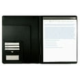 thumbnail image 5 of Work from Home Padfolio with Writing Notebook, Black, 9.75" x 12.25", 5 of 8