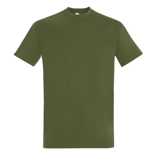 SOLS - Camiseta de manga corta modelo Imperial para hombre (Caqui Oscuro)