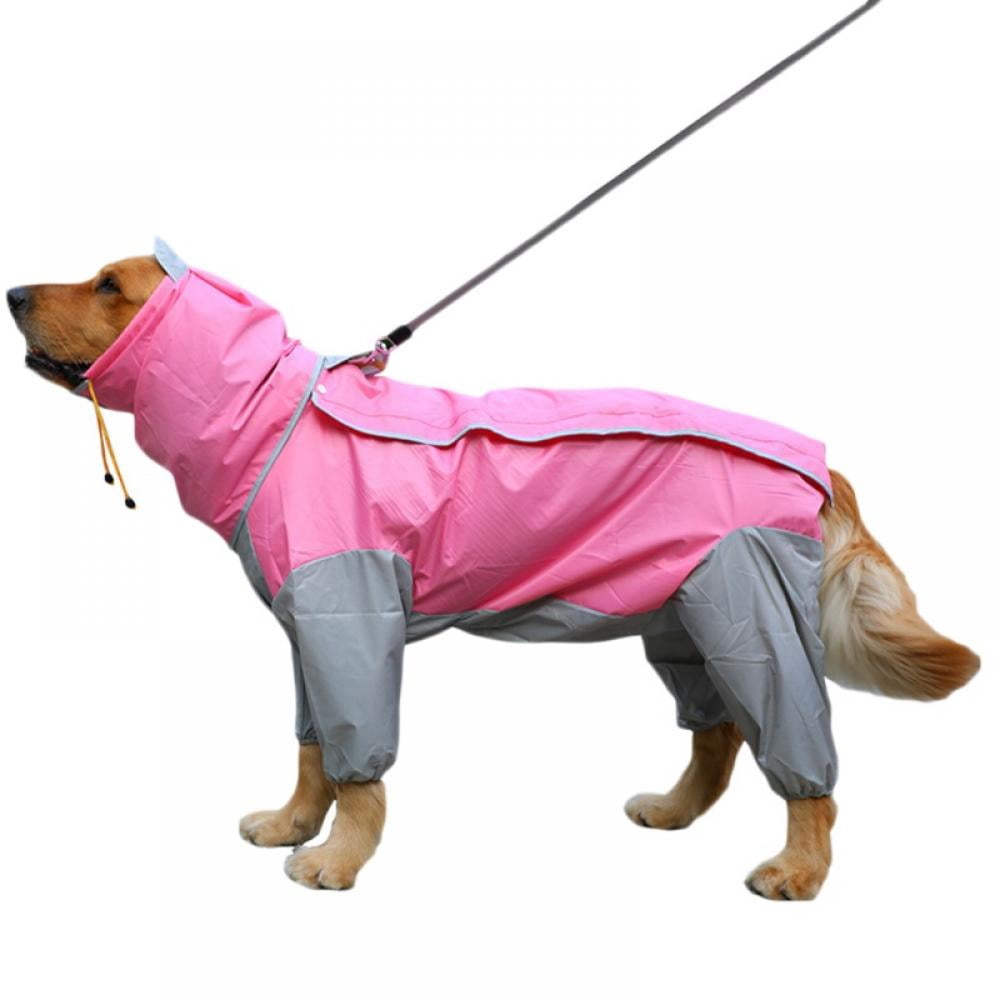 Full Body Dog Raincoat, Waterproof Dog 