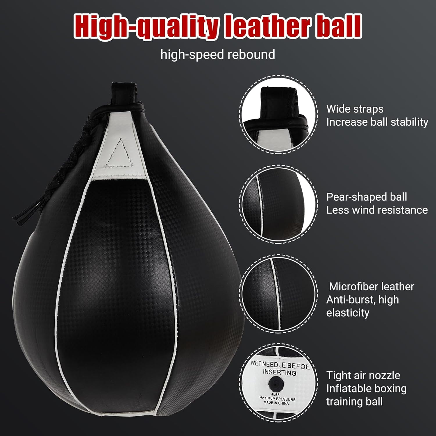 Speed Bag Platform Kit,Heavy Duty Adjustable Speed Bag,Wall-Mounted Fitness Training Punching Bag for Home,Gym