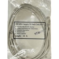 350 MHz Category 5E Patch Cord Cable (STP) Length: 10 ft., RoHS