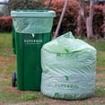 thumbnail image 2 of Bolsas compostables para basura de jardín SUPERBIO, 124,9 L, 40 unidades, 2 of 7