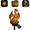 B#114, variant on Dragon Legacy Golden Ember Solar Dragon Garden Statue Light, Sturdy Ground Stake LED Outdoor Lamp, Halloween Decor Dusk Activated Solar Lamp for Zen Garden Lawn B