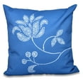 thumbnail image 2 of Simply Daisy 16" x 16" Traditional Flower-Single Bloom Floral Print Pillow, 2 of 2