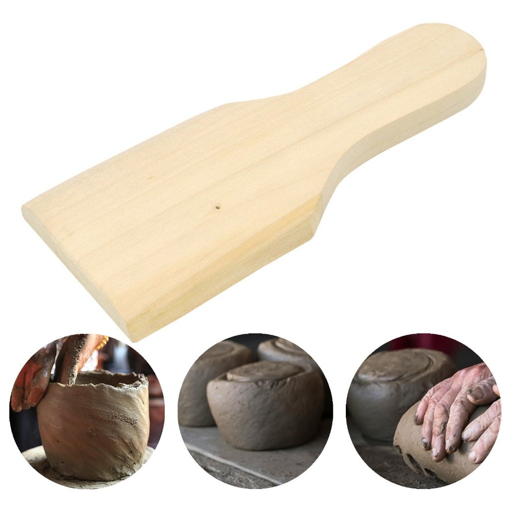 1/10 Pcs/Set Sculpture Pad Pottery Wood Board Clay Modelling Tool Easy to Use