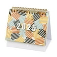 ZBBMUYHGSA Calendar,1 × Calendar,2025 Calendar Pink,Desk Calendar 2024