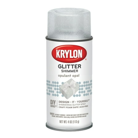 Krylon Glitter Shimmer Opulant Opal Gloss 4 oz Spray Paint