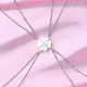 thumbnail image 4 of 4pcs Best Friend Necklace Magnet Heart Pendant Choker Heart Four Leaf Clover-xinhan, 4 of 4