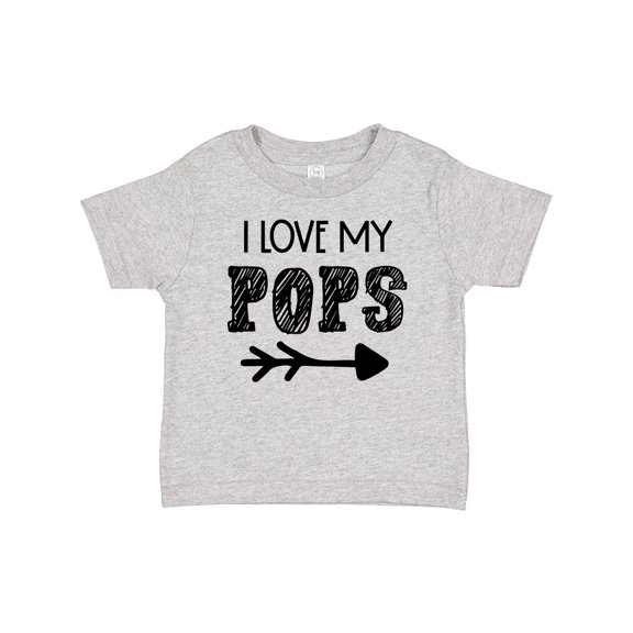 Inktastic I Love My Pops with Arrow Boys or Girls Baby T-Shirt