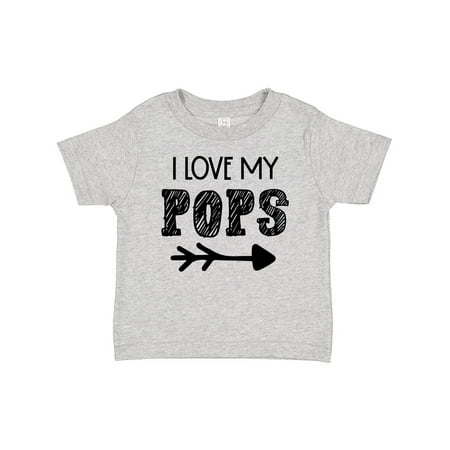 

Inktastic I Love My Pops with Arrow Gift Baby Boy or Baby Girl T-Shirt