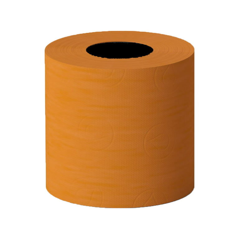 Renova Orange Toilet Paper Gift Box, 1 Roll, 140 Sheets Per Roll 
