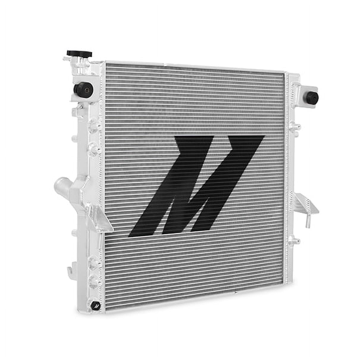 Mishimoto MMRAD-WRA-07V2 Aluminum Radiator, Compatible with Jeep Wrangler JK, 2007-2017, Silver