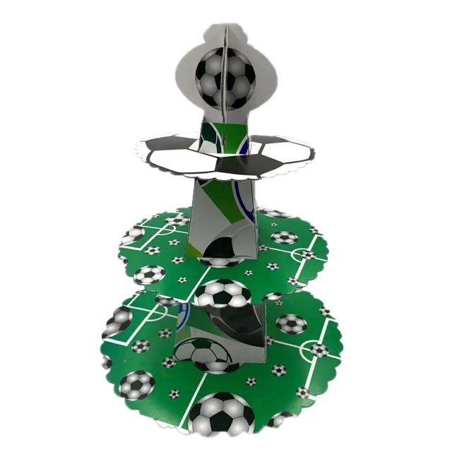 Nuevos suministros para fiestas temáticas de fútbol, juguete para regalo con globos, vajilla desechable, juego de tazas, pulsera, fiesta de cumpleaños, decoración de fútbol