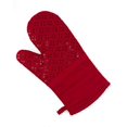 thumbnail image 4 of Sticky Toffee Oven Mitt and Pot Holders Cotton Set of 3, Silicone Non-Slip Kitchen Set, Red, 4 of 4