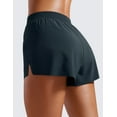 thumbnail image 3 of CRZ YOGA Running Shorts for Women 2.5" High Waisted Workout Athletic Gym Track with Liner Quick Dry, 3 of 5