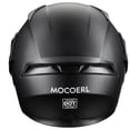 thumbnail image 4 of Casco Integral Abatible para Motocicleta MOCOERL Mate Negro Certificado Dot Doble Visera para Hombre, 4 of 9