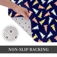 thumbnail image 3 of Non Slip Door Mat, Cute cartoon axolotl navyblue Fast Drying Bath Tub Mats, Absorbent Bathroom Rugs Entrance Welcome Mat, Bath MatS for Tub, Floor, Home, Kitchen, Hotel,16x24in, 3 of 7