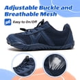 thumbnail image 5 of Stepedia Kids Water Shoes Wide Toe Box Barefoot Quick Dry Non-Slip Aqua Shoes for Boys Girls Beach Swimming Walking, Navy, 5 of 8
