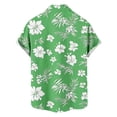 thumbnail image 5 of Iyufng Summer Shirts for Men Short Sleeve Hawaiian Shirts Printed Casual Beach Shirts, 5 of 8