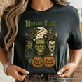 thumbnail image 2 of Monster Mash Classic T-Shirt, Halloween Monsters Tee for The Spooky Season, 2 of 8