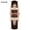 Dark Brown, variant on Elegant Ladies Watch – Square Dial, Waterproof Quartz Movement, Sparkling Details