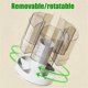 thumbnail image 2 of Rotating Pencil Organizer 6 Compartments 360° Turntable D, 2 of 5