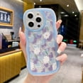 thumbnail image 1 of Carcasa Para Samsung Galaxy A30 A31 A32 A33 A34 Cámara Redonda Transparente A Prueba De Golpes gel De Sílice Conejo Flor Borde De Onda TPU Lindo Funda De Dibujos Animados, 1 of 4