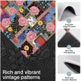 thumbnail image 3 of Pioneer Flower Floral Print Pattern Kitchen Rugs Sets Of 3,Kitchen Runner Rugs Non Skid Washable,Decorative Kitchen Floor Mats for Kitchen,Sink,Laundry,17X30 Inch + 17X47 Inch + 17X59 Inch, 3 of 6