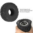thumbnail image 3 of 4pcs RC Crawler Tyre,1.9/2.2 Inch Universal Wear Resistant RC Crawler Car Rubber Tyre Practical Wheel Tire, 3 of 8