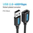 thumbnail image 1 of Vention USB 3.0 Extension Cable USB 3.0 2.0 Cable Extender Data Cord for PC Smart TV Xbox One SSD Fast Speed USB Cable Extension, 1 of 5