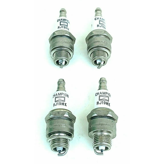 Spark Plug RJ19HX Champion Small Engine Briggs & Stratton 206CC 4 Pcs (1980)
