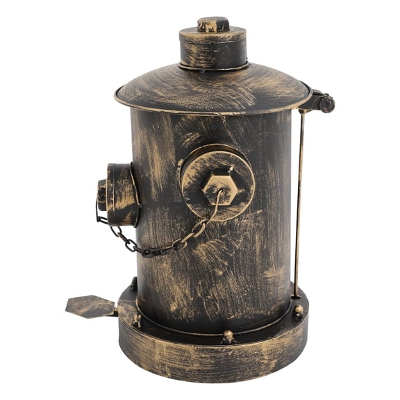 Fire Hydrant Trash Can, 15.35inch Retro Pedal Trash Can with Detachable Inner Bucket, Indoor Outdoor Waste Bin for Gardens Parks