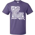 thumbnail image 3 of Inktastic Louisiana Silhouette Mandala T-Shirt, 3 of 5