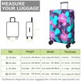thumbnail image 4 of Stretch Luggage Cover L(25-28in)– Elastic Travel Suitcase Protector with Handle Openings & Bottom Closure, Washable Polyester Spandex Suitcases Cover, Abstract Geometry Print, 4 of 5