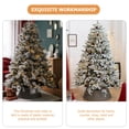 thumbnail image 3 of TABLZONE 1Pcs Christmas Tree Collar Farmhouse Tree Collar Plastic Circular Frame Rustic Cottage Style for Homeowners, 3 of 7