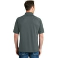 thumbnail image 2 of Sport-Tek T474 Mens Dri-Mesh Pro Polo T-Shirt, Steel - 3XL, 2 of 6