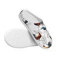 thumbnail image 3 of Picia Cool Chicken for Women's Lamb-hug Comfy Fleece House Slippers Memory Foam, Slip-on House Shoes Indoor Outdoor-39/40, 3 of 7