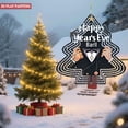 thumbnail image 4 of Stylish Metal Hanging Christmas Tree Wind Spinner - Festive Garden Decoration with Layered Design for Yard & Holiday Cheer, 4 of 7